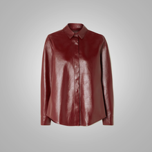 Leather Shirt Article # AW-LSH-18