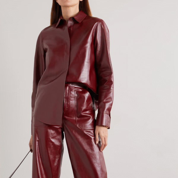 Leather Shirt Article # AW-LSH-18 - Image 2