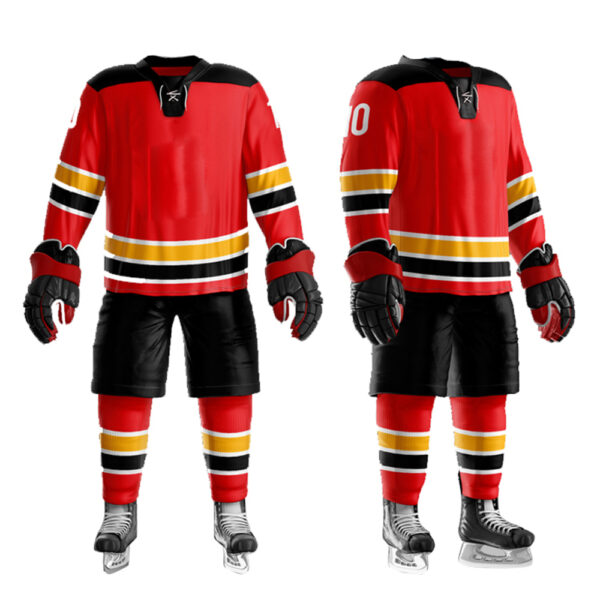 Ice Hockey Uniforms Article # AW-IHU-04 - Image 2