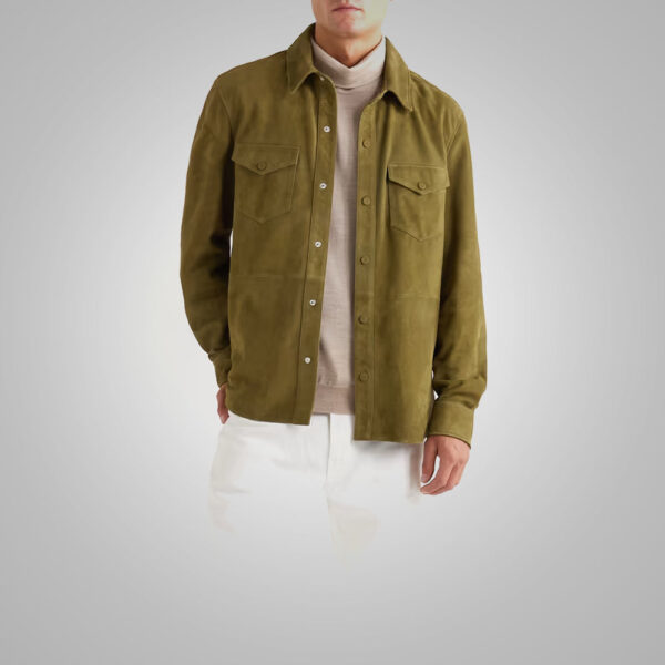 Leather Shirt Article # AW-LSH-05 - Image 2