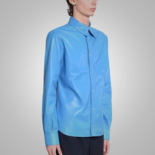 Leather Shirt Article # AW-LSH-01 - Image 2
