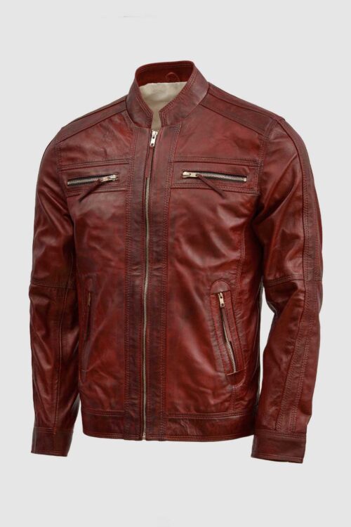 Wax Leather Jacket Article # AW-LJ-05