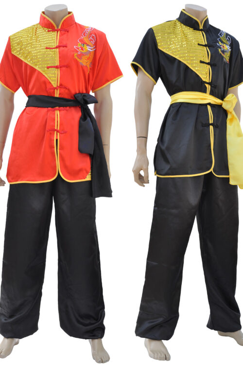 Kung-fu Uniform (Satin, Dragon)