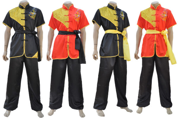 Kung-fu Uniform (Satin, Dragon)