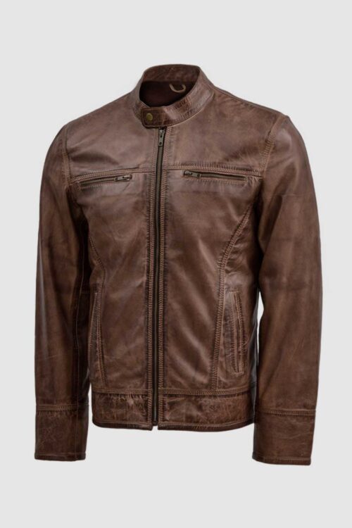 Wax Leather Jacket Article # AW-LJ-03