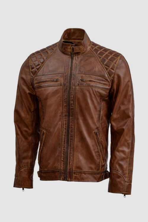 Wax Leather Jacket Article # AW-LJ-02