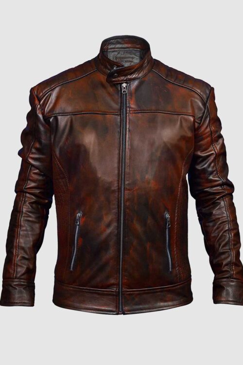 Wax Leather Jacket Article # AW-LJ-01