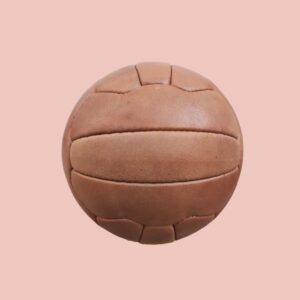 IBSONS VINTAGE LEATHER SOCCER BALL